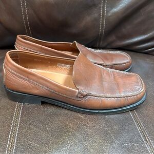 Saks Fifth Avenue Collection Size US 9‎ Men Brown Leather Loafers